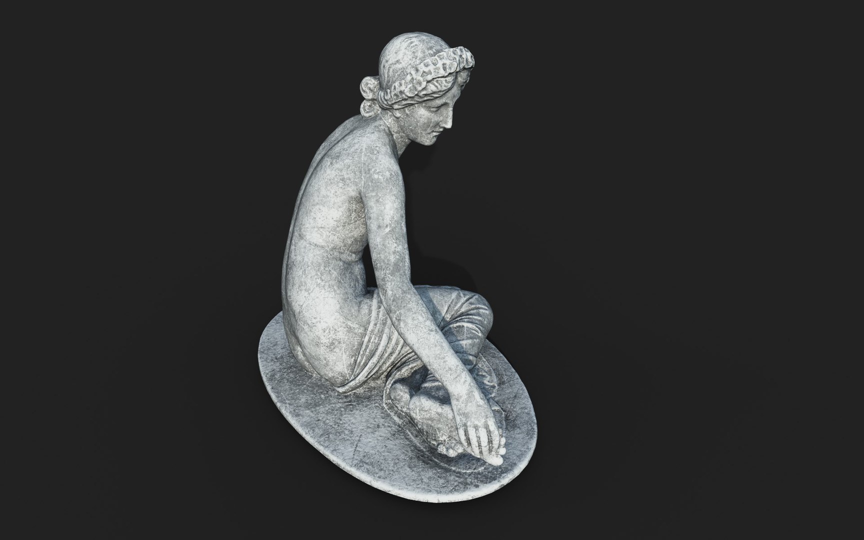 Women Statue Wrap 3D - TurboSquid 1548416