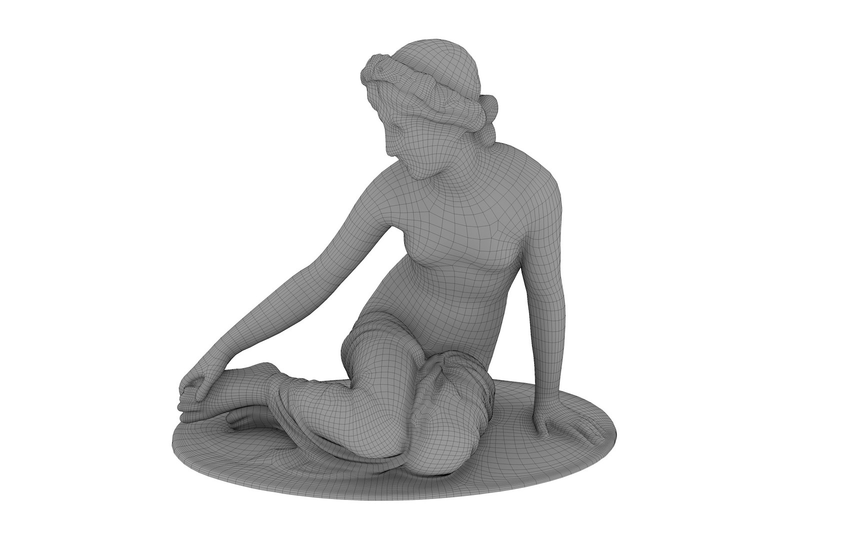 Women Statue Wrap 3D - TurboSquid 1548416