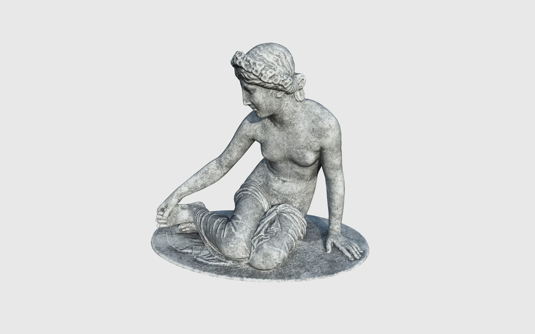 Women Statue Wrap 3D - TurboSquid 1548416