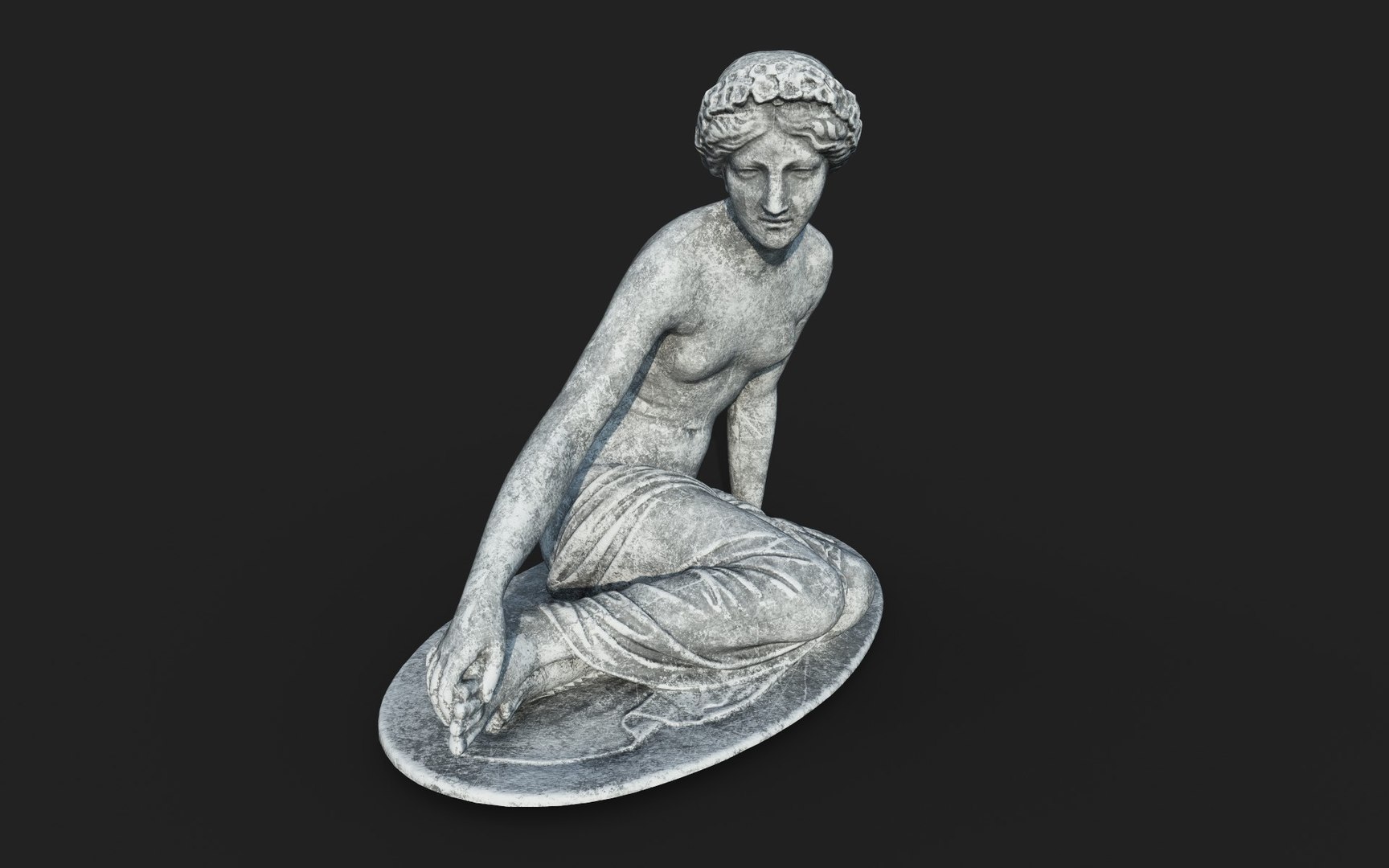 Women Statue Wrap 3D - TurboSquid 1548416