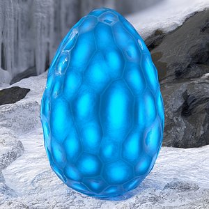 handpainted egg - model