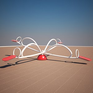 3d model playground children