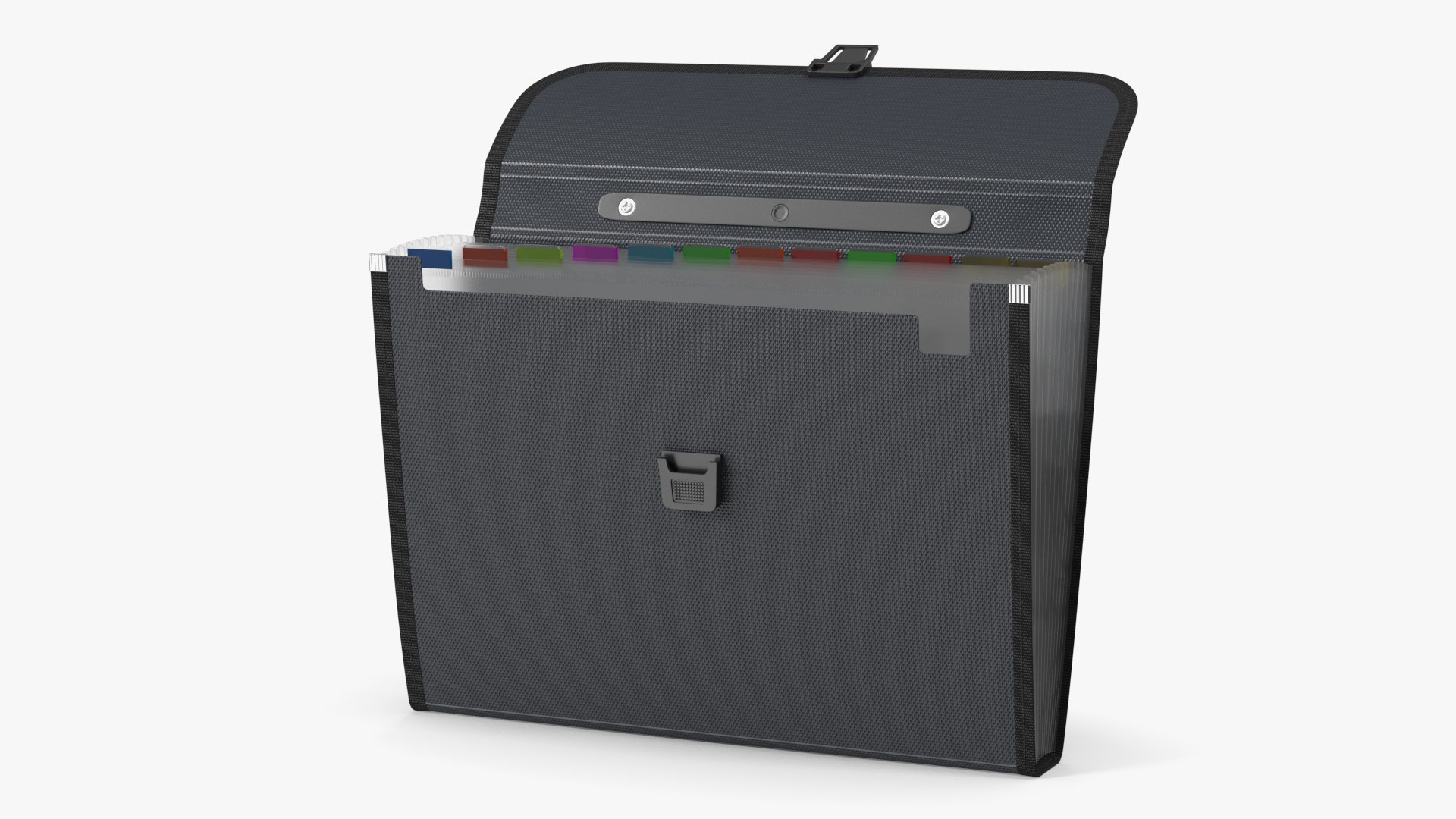 Accordion Document Holder Black Open 3D Model TurboSquid 1992608