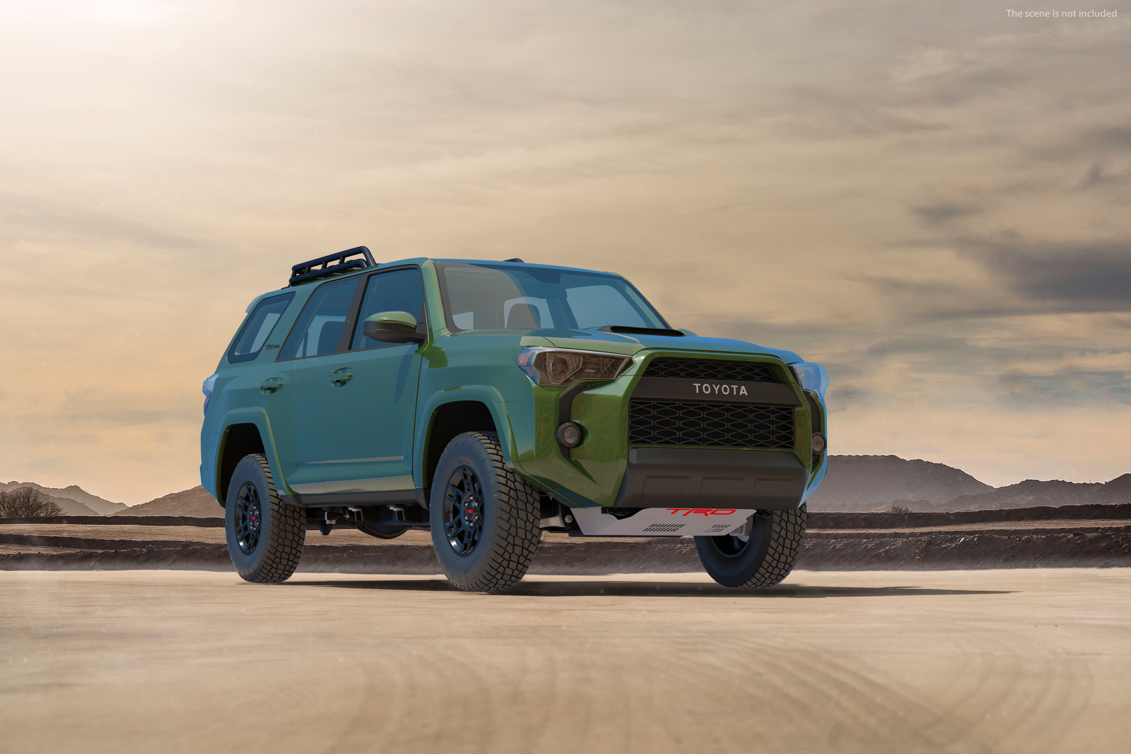 3D Toyota 4Runner TRD Pro Army Green 2021 - TurboSquid 1747740