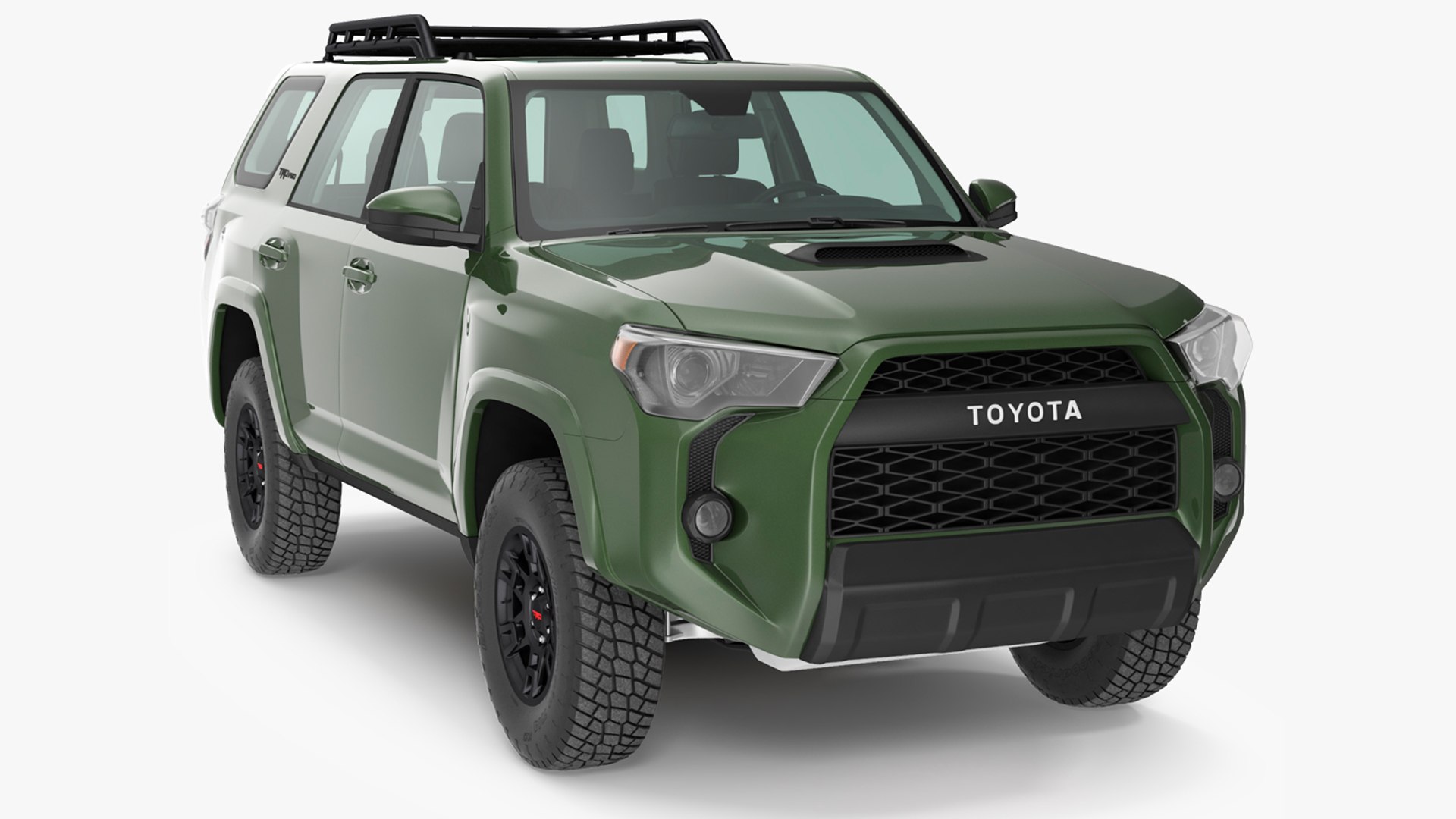 Toyota 4Runner TRD Pro Army Green 2021 3D model preview