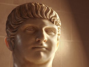 Emporer NERO Claudius Caesar Bust
