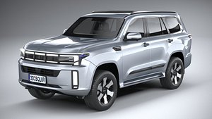 3D model Baic Beijing BJ60e 2025