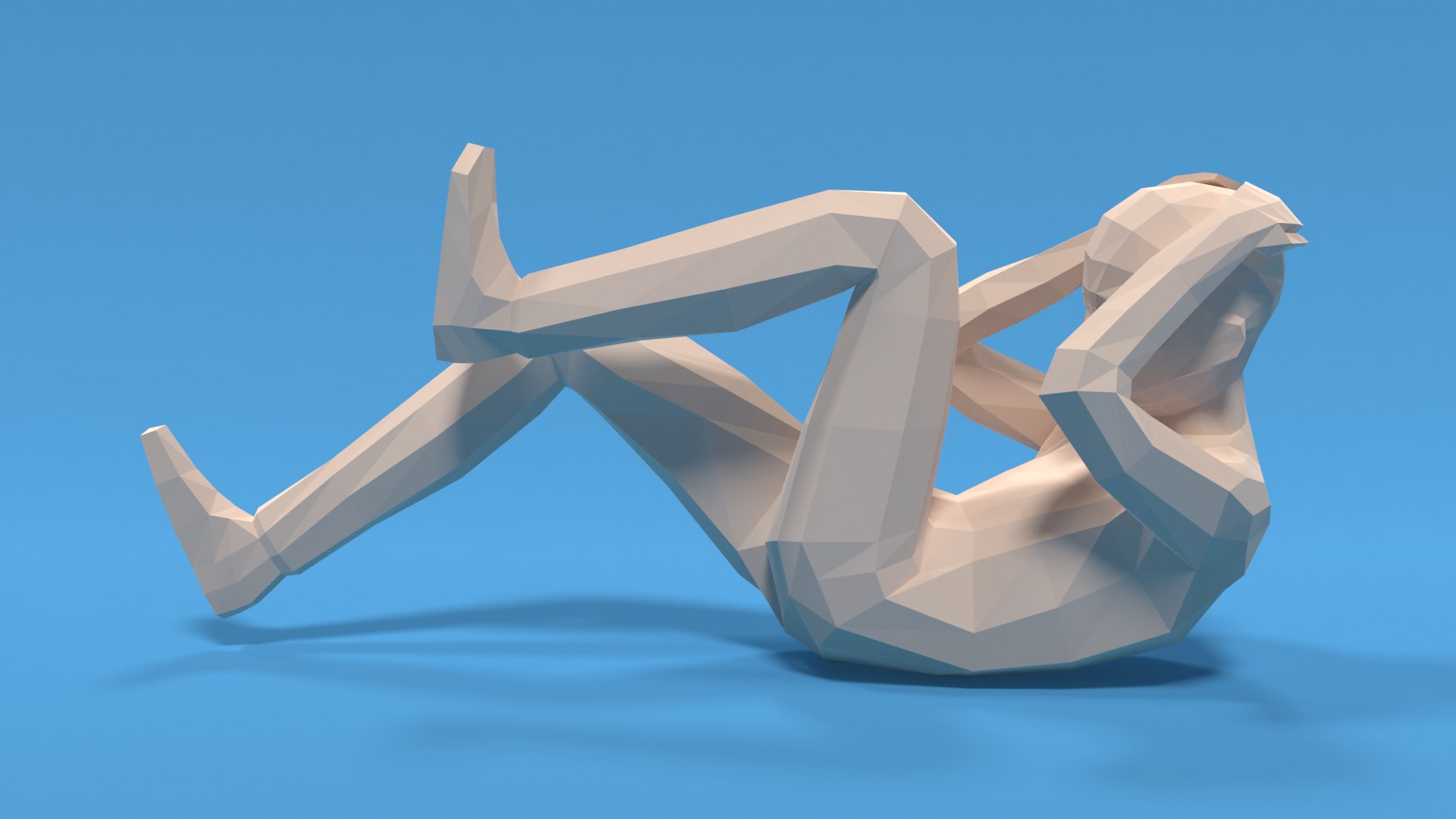 Low Poly Kid Bicycle Crunch 3D - TurboSquid 1907559