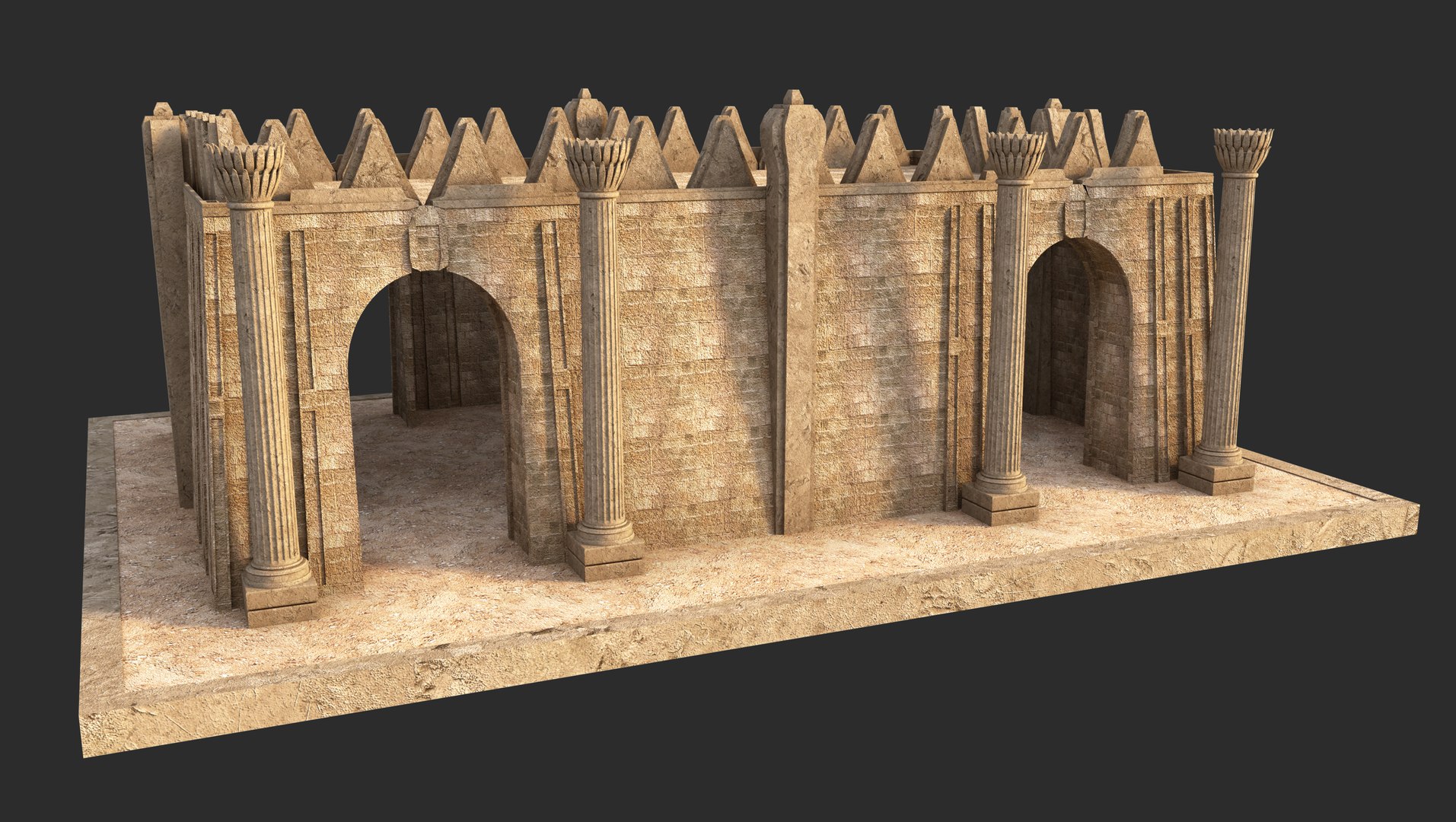 Free Free Ancient Temple 3D Model - TurboSquid 2425772