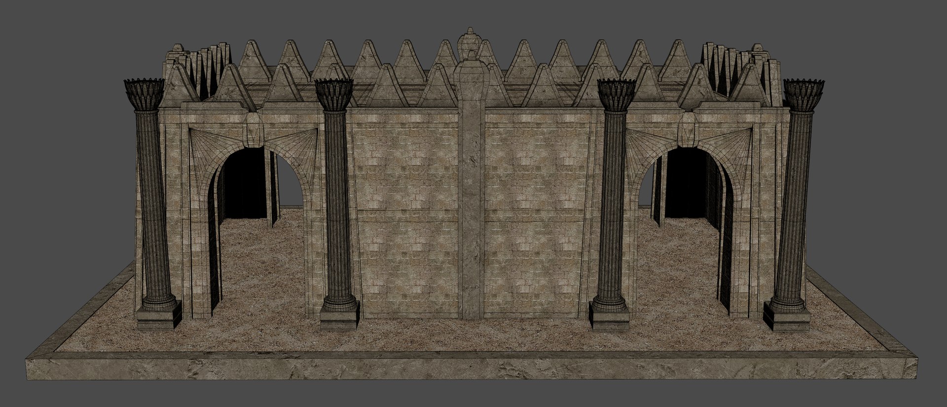 Free Free Ancient Temple 3D Model - TurboSquid 2425772