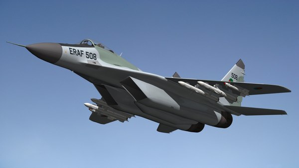 Mikoyan air force 3D model - TurboSquid 1702164