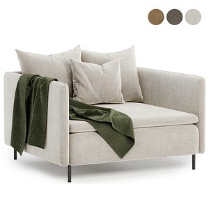 3D Fauteuil XL armchair