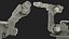 Industrial Robot Arm Kuka KR 60-4 on Stand Rigged for Maya