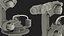 Industrial Robot Arm Kuka KR 60-4 on Stand Rigged for Maya
