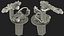 Industrial Robot Arm Kuka KR 60-4 on Stand Rigged for Maya