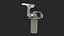 Industrial Robot Arm Kuka KR 60-4 on Stand Rigged for Maya