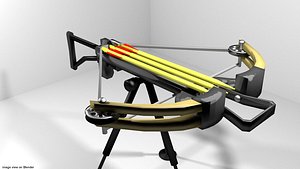 bow crossbow multiple 3ds