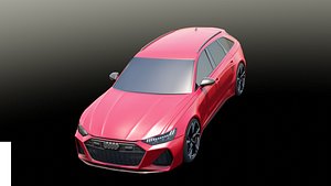 Audi RS 6 Avant 3D