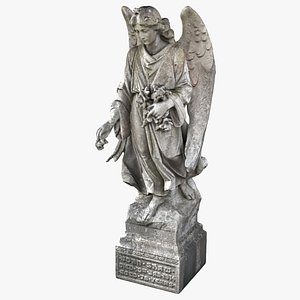 angel statue 3D model