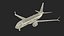 United Airlines Boeing 737 Max 8 Rigged for Cinema 4D model