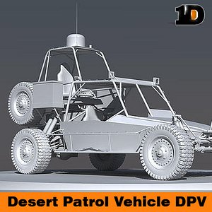 desert patrol vehicle dpv 3d model