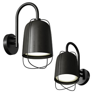 3D Outdoor Wall Hanging Light Street Lamp Lantern