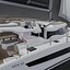 Fountaine Pajot 44 Catamarano 3D