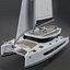Fountaine Pajot 44 Catamarano 3D