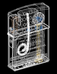 modelo 3d Líquido para encendedor Zippo 125ml - 1996 - TurboSquid