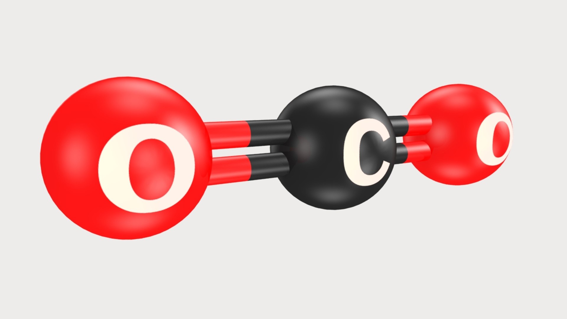 Carbon Dioxide 3d Obj