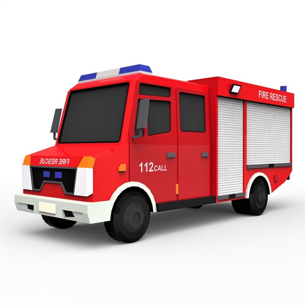 消防车3ds max模型