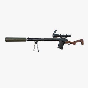 Rifle with Scope