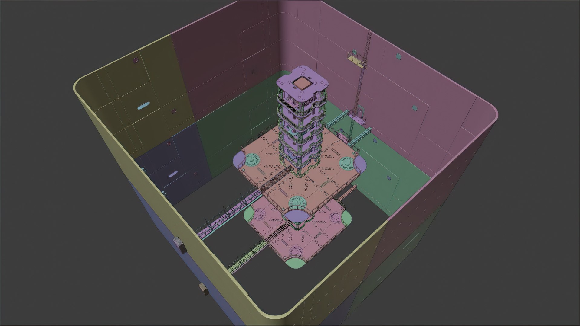 Platform 3D Model - TurboSquid 2105217