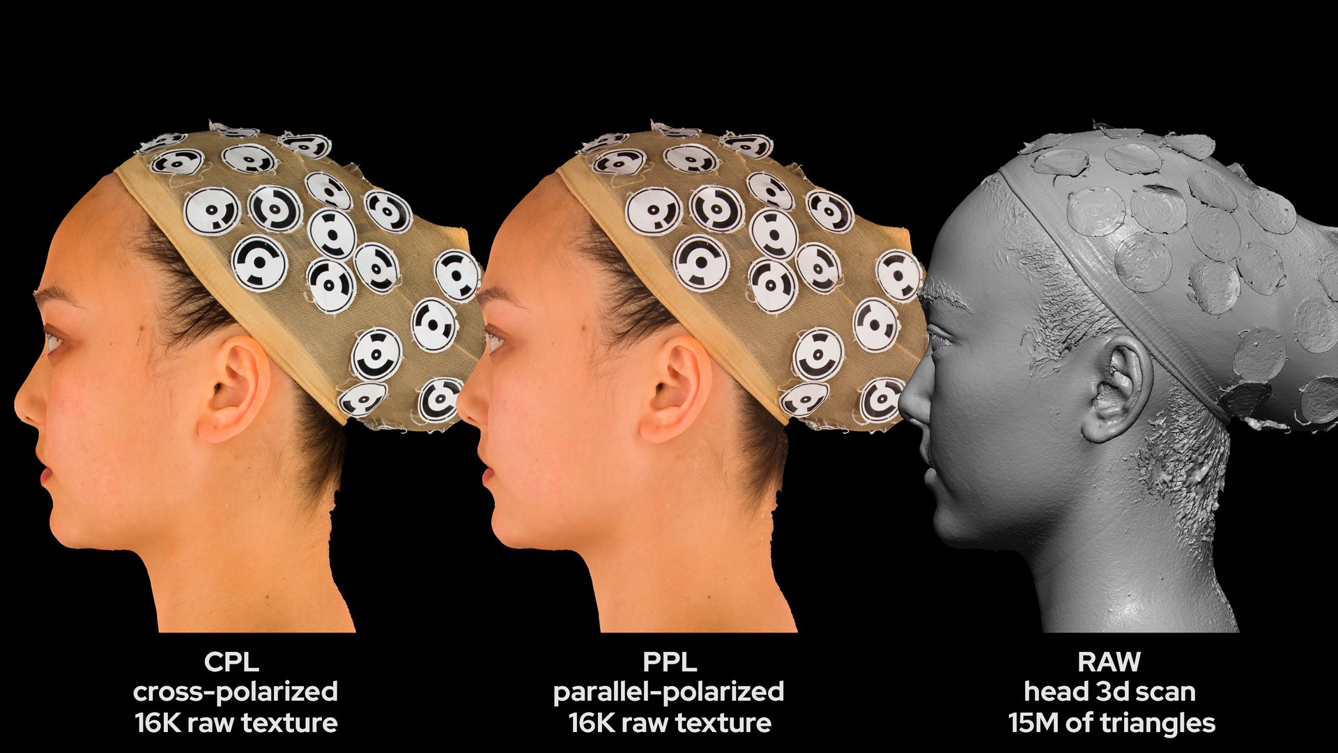3D Asian Female 20s head scan 015 - TurboSquid 2062559