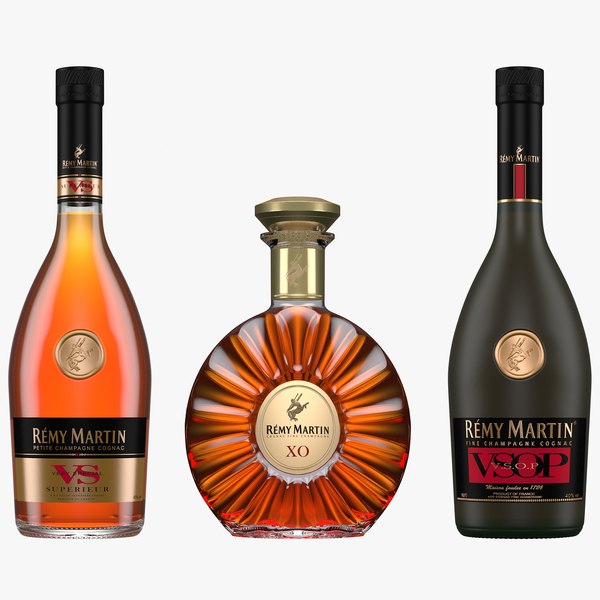 3D hennessy vsop cognac bottle model - TurboSquid 1435476