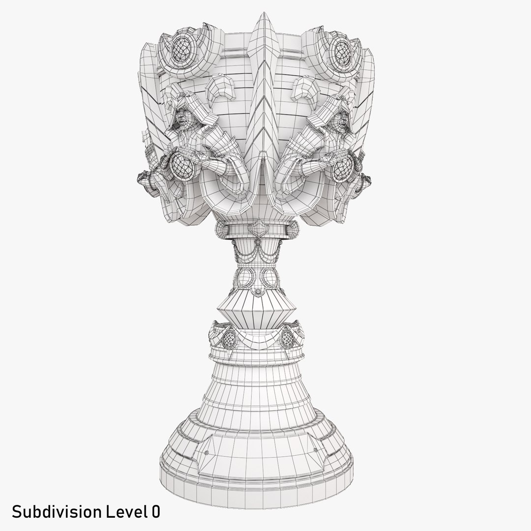 3D League Legends Summoner S Cup - TurboSquid 1369555