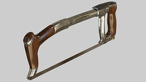 3D Metal cutting hand saw