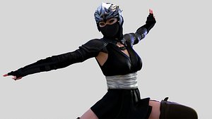 Female Ninja 3D model
