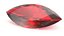 3D Marquise Cut Ruby