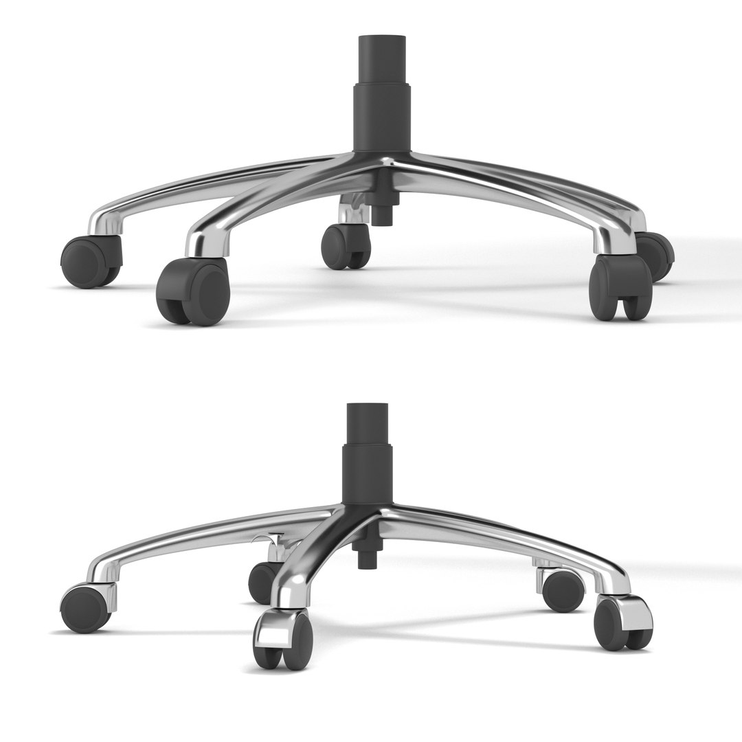 Office Chair Base 3D TurboSquid 1863641