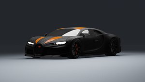 Bugatti Chiron Super Sport 3D model