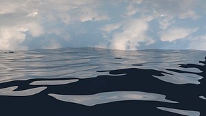 3d ocean animation