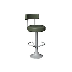 Designform Laverno Stool with Bolt Down Base - Commercial Bar Stool