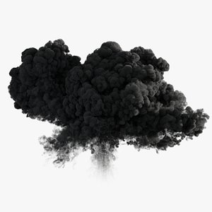 3D Explosive Smoke Animation - VDB