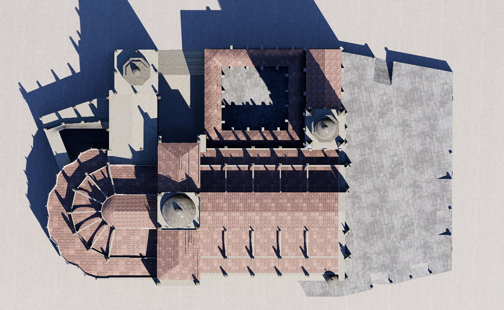 3D Catedral De Segovia - TurboSquid 2177719