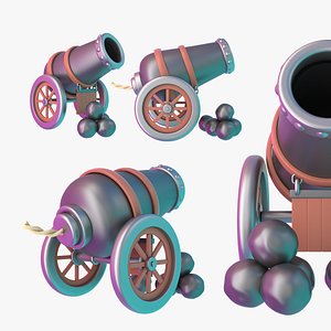 3D Ramadan Cannon