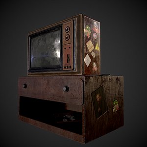 3D Old Tv