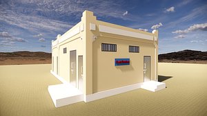 3D Electrical Substation Building in Revit
