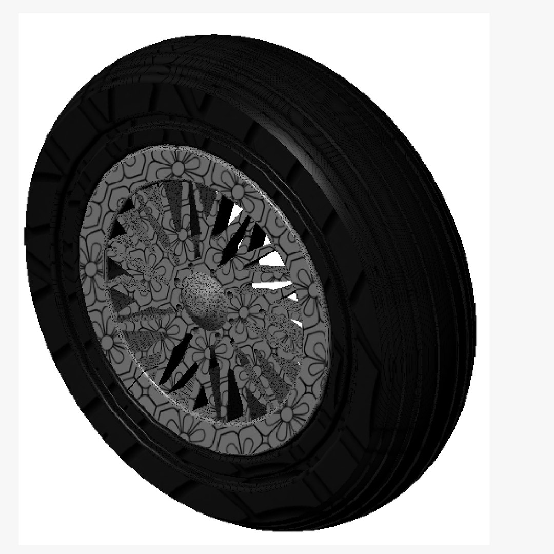 3D Vehicle Mechanical Parts Loose Wheel Model Model TurboSquid 2140108