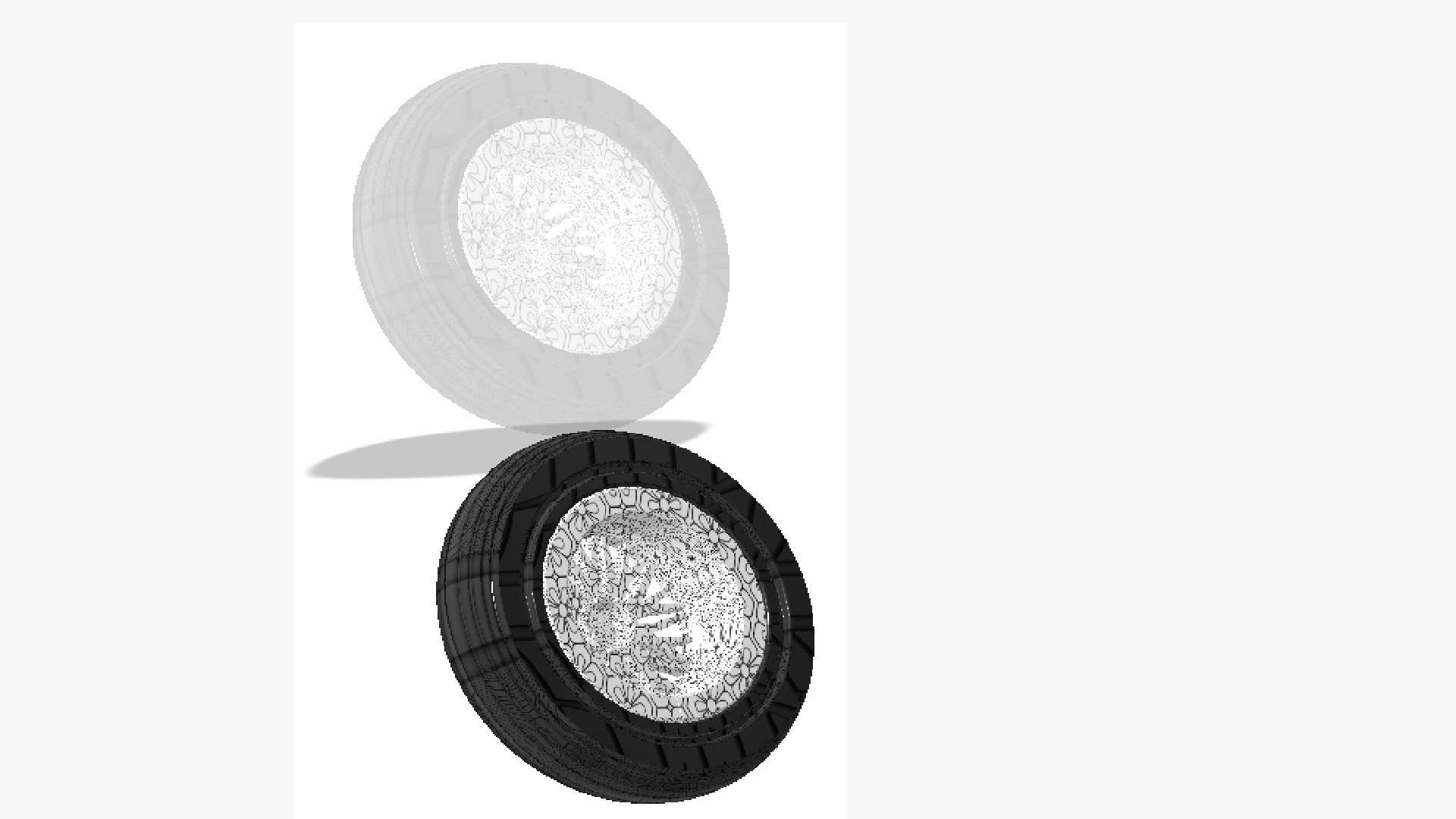 3D Vehicle Mechanical Parts Loose Wheel Model Model TurboSquid 2140108